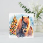 Merry Christmas - 9 Feestdagenkaart (Staand voorkant)