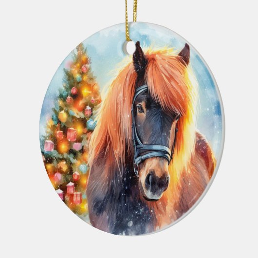 Merry Christmas - 9 Keramisch Ornament (Links)