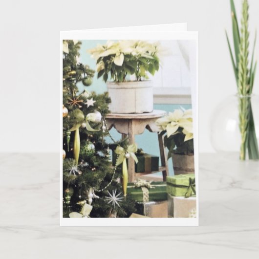 "MERRY CHRISTMAS & A HAPPY NEW YEAR" KAART (Voorkant)