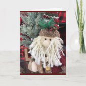 "MERRY CHRISTMAS & A HAPPY NEW YEAR" KAART (Voorkant)