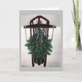 "MERRY CHRISTMAS & A HAPPY NEW YEAR" KAART (Voorkant)