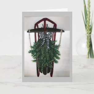 "MERRY CHRISTMAS & A HAPPY NEW YEAR" KAART