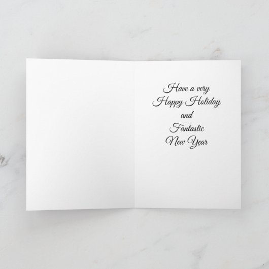 MERRY CHRISTMAS * A SPECIAL WAITER * HOLIDAY CARD FEESTDAGEN KAART (Binnen)