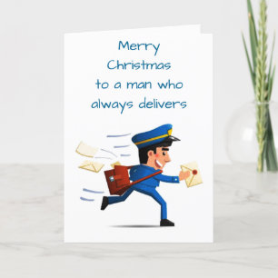 * MERRY CHRISTMAS* AAN EEN MAN DIE ALTIJD LEVERT KAART