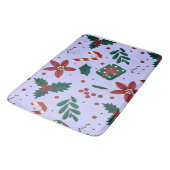 Merry Christmas Abstract Pattern Badmat (Gekanteld)