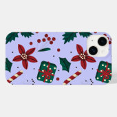 Merry Christmas Abstract Pattern Case-Mate iPhone Case (Achterkant (horizontaal))