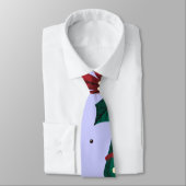 Merry Christmas Abstract Pattern Stropdas (Gebonden)