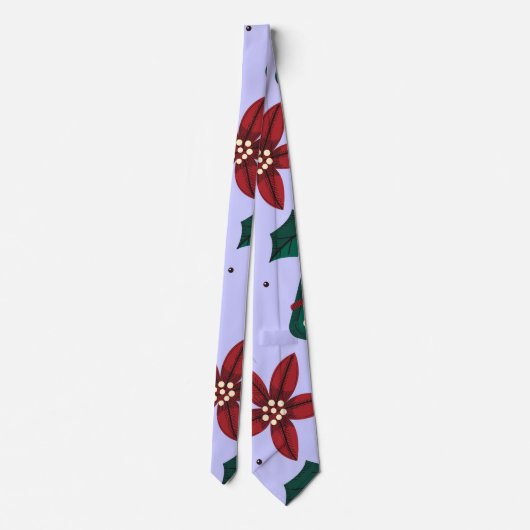 Merry Christmas Abstract Pattern Stropdas (Achterkant)