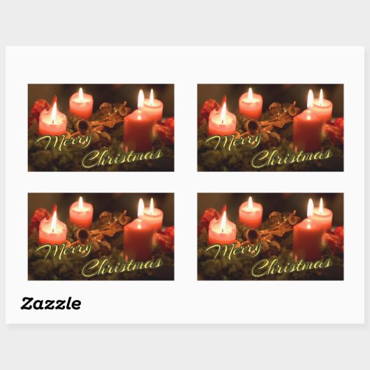 Merry Christmas Advent Stickers (Vel)