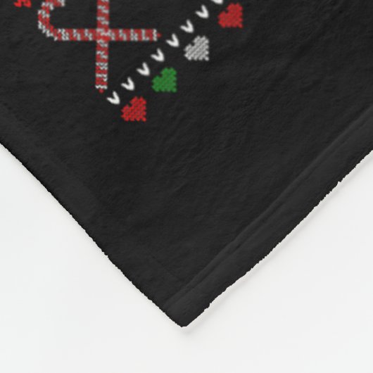 Merry Christmas Airedale Terrier Hondenliefhebber  Fleece Deken (Hoek)