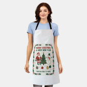 Merry Christmas and a Happy New Year Schort (Gedragen)