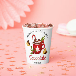 Merry Christmas and Happy Holidays  Papieren Bekers