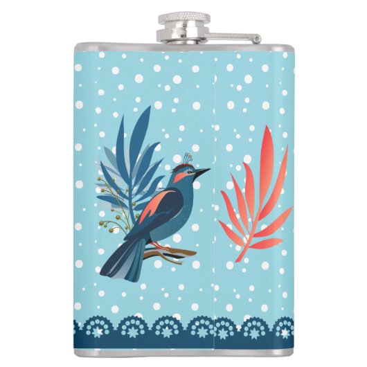 Merry Christmas and Happy New Year! 20XX Red Bird Heupfles (Achterkant)