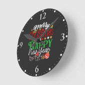 Merry Christmas And Happy New Year-67342 Ronde Klok (Hoek)
