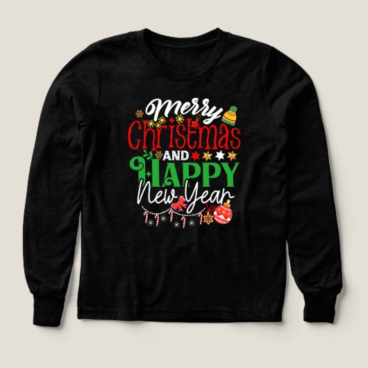 Merry Christmas And Happy New Year-67342 T-Shirt (Voorkant)