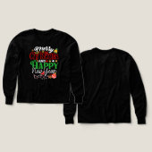 Merry Christmas And Happy New Year-67342 T-Shirt (Voorkant /achterkant)