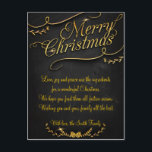Merry Christmas and Happy New Year Feestdagenkaart<br><div class="desc">Merry Christmas and Happy New Year</div>