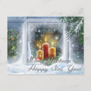 merry christmas and happy new year feestdagenkaart