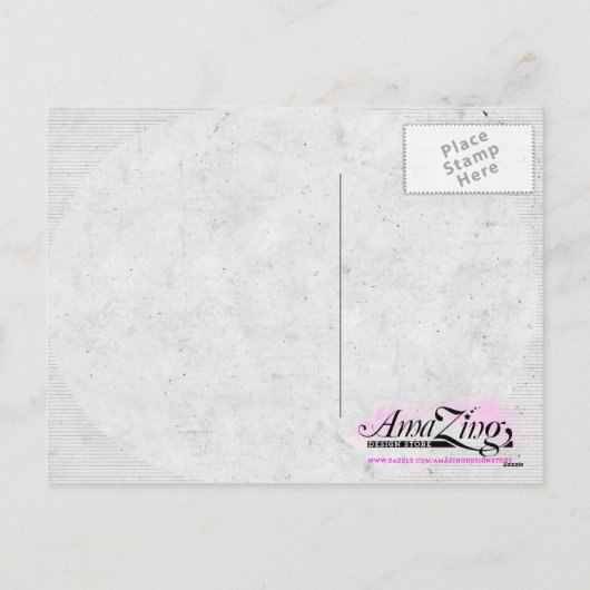 Merry Christmas and Happy New Year Feestdagenkaart (Achterkant)