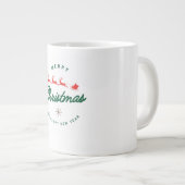 Merry Christmas and happy New Year Grote Koffiekop (Voorkant rechts)