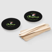 Merry Christmas and Happy New Year Handwaaier (Niet-gemonteerd)