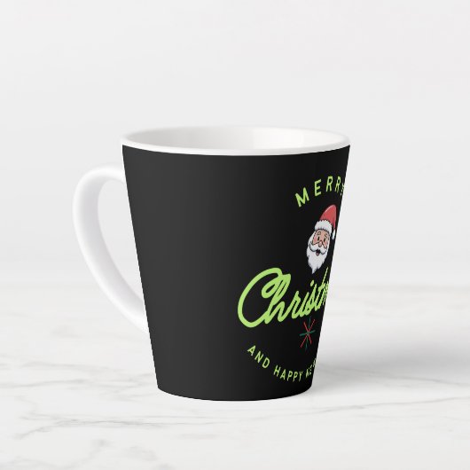 Merry Christmas and Happy New Year Latte Mok (Linkerhoek)