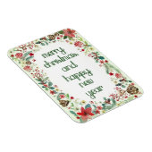 Merry Christmas and Happy New Year Magnet Magneet (Rechterzijde)