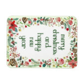 Merry Christmas and Happy New Year Magnet Magneet (Horizontaal)