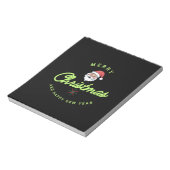 Merry Christmas and Happy New Year Notitieblok (Linkerzijde)