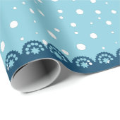 Merry Christmas and Happy New Year! Red Bird Cadeaupapier (Rol Hoek)