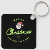 Merry Christmas and Happy New Year Sleutelhanger (Achterkant)