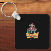 Merry Christmas and Happy New Year Sleutelhanger (Voorkant)