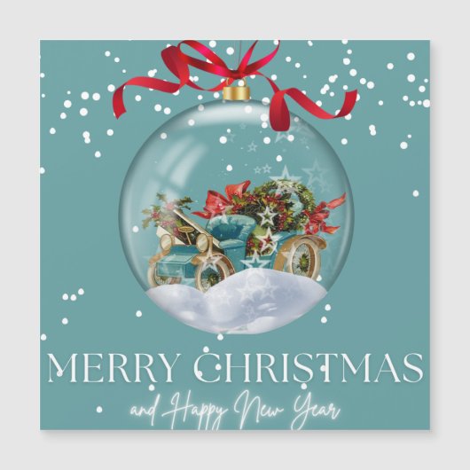 Merry Christmas and New Year Greeting (Voorkant)