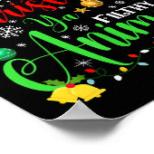 Merry Christmas Animal Filthy Ya Xmas Family Pajam Poster (Hoek)