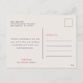 Merry Christmas Arch Family Photo Holiday Greeting Feestdagenkaart (Achterkant)