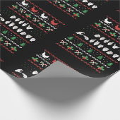 Merry Christmas - ASL Amerikaanse Gebarentaal I Cadeaupapier (Hoek)