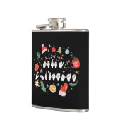 Merry Christmas - ASL Amerikaanse Gebarentaal III Heupfles (Links)