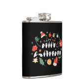 Merry Christmas - ASL Amerikaanse Gebarentaal III Heupfles (Rechts)