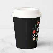 Merry Christmas - ASL Amerikaanse Gebarentaal III Papieren Bekers (Rechts)