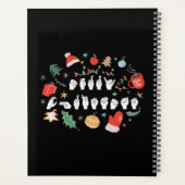 Merry Christmas - ASL Amerikaanse Gebarentaal III Planner (Achterkant)