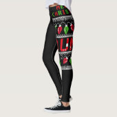 Merry Christmas Aunt Light Ugly Christmas Leggings (Links)