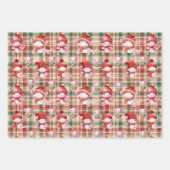 Merry Christmas Axolotl Wrapping Paper Sheet (Voorkant)