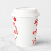 Merry Christmas Baby Papieren Bekers (Links)