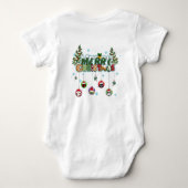 Merry Christmas Baby T-Shirt (Achterkant)