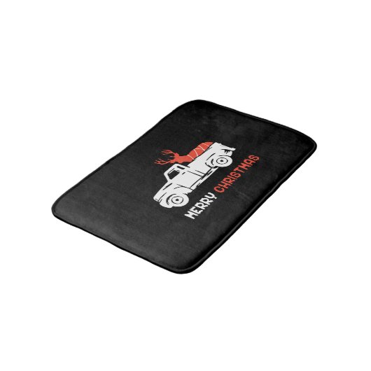 MERRY CHRISTMAS BADMAT (Gekanteld)