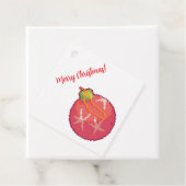 Merry Christmas Ball, Pixelart, Pixel Art  Bedankjes Labels (In situ)