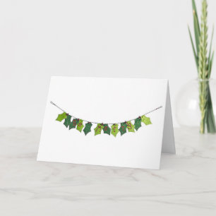 "MERRY CHRISTMAS BANNER" IS PERFECT VOOR VAKANTIE FEESTDAGEN KAART