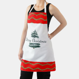 Merry Christmas Basic All-Over Print Schort