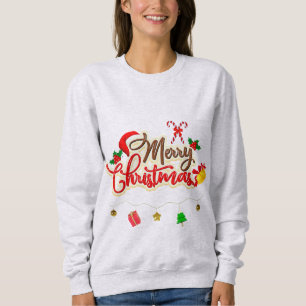 Merry Christmas Basic Sweatshirt in Askleur