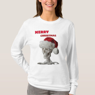 Merry Christmas Basic T-shirt met lange mouwen